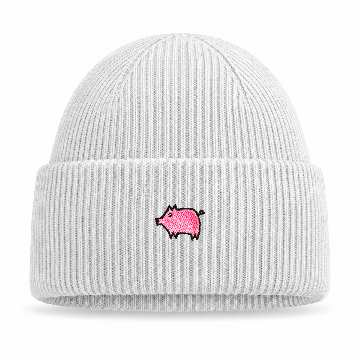 Wide cuffed beanie