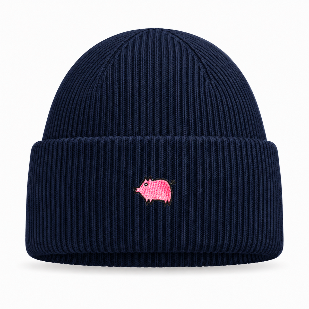 Wide cuffed beanie