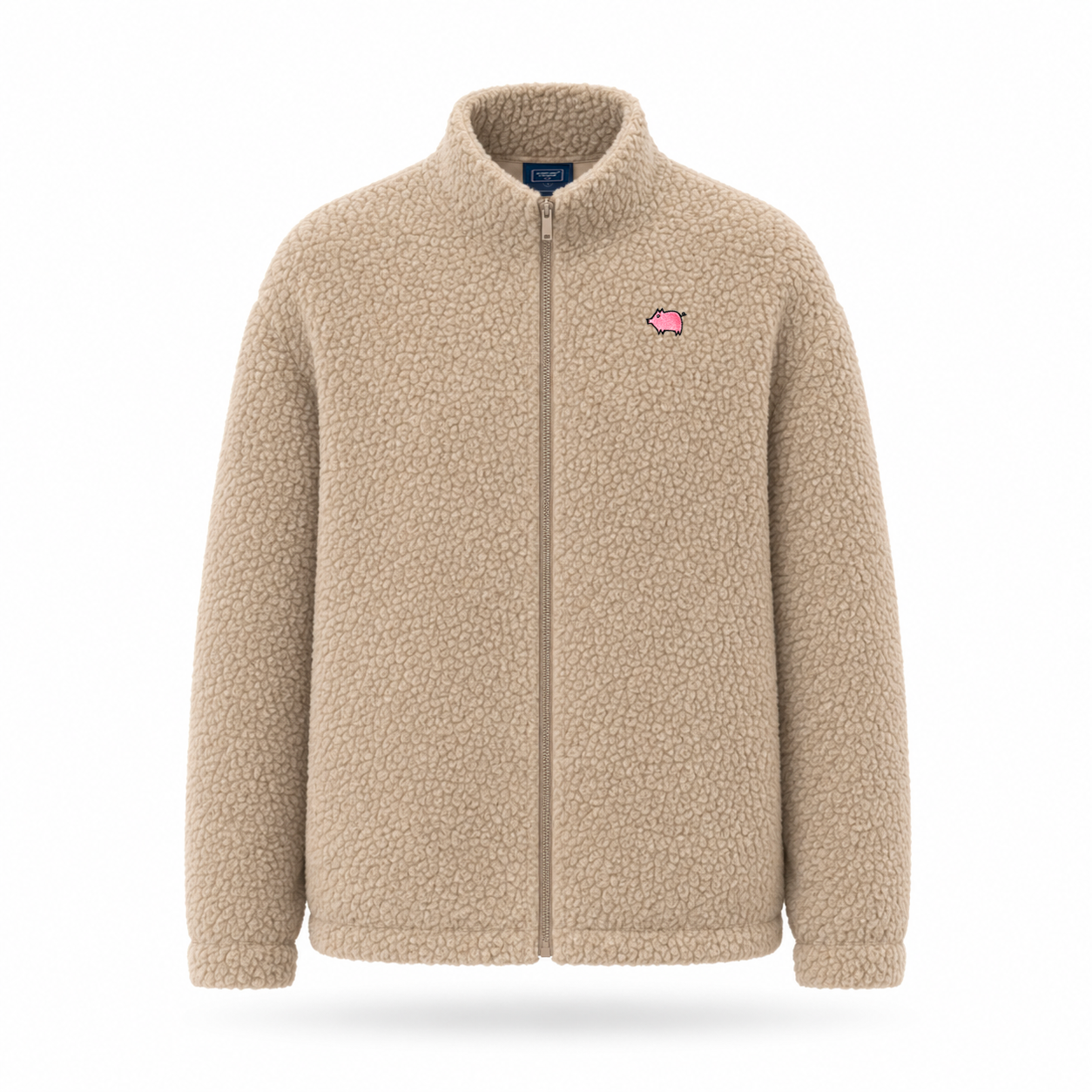 Unisex Sherpa Zip Hoodie