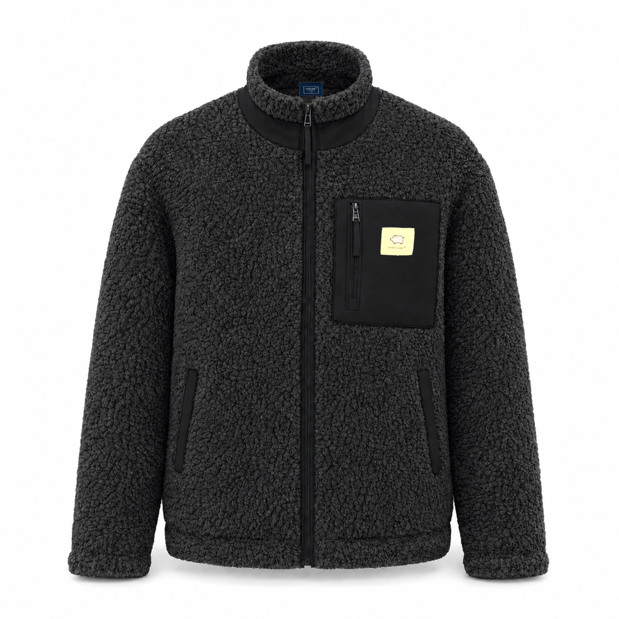 Sherpa long-sleeved jacket
