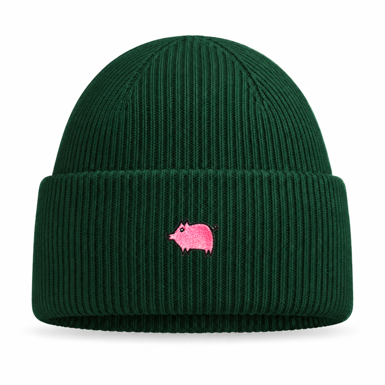 Wide cuffed beanie