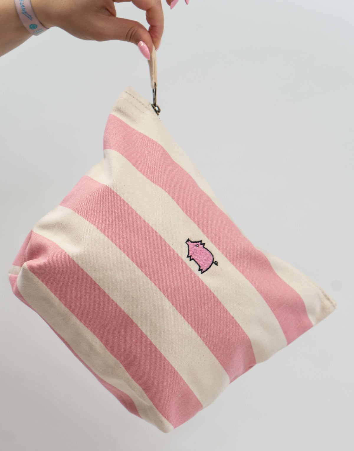 Pochette rayée