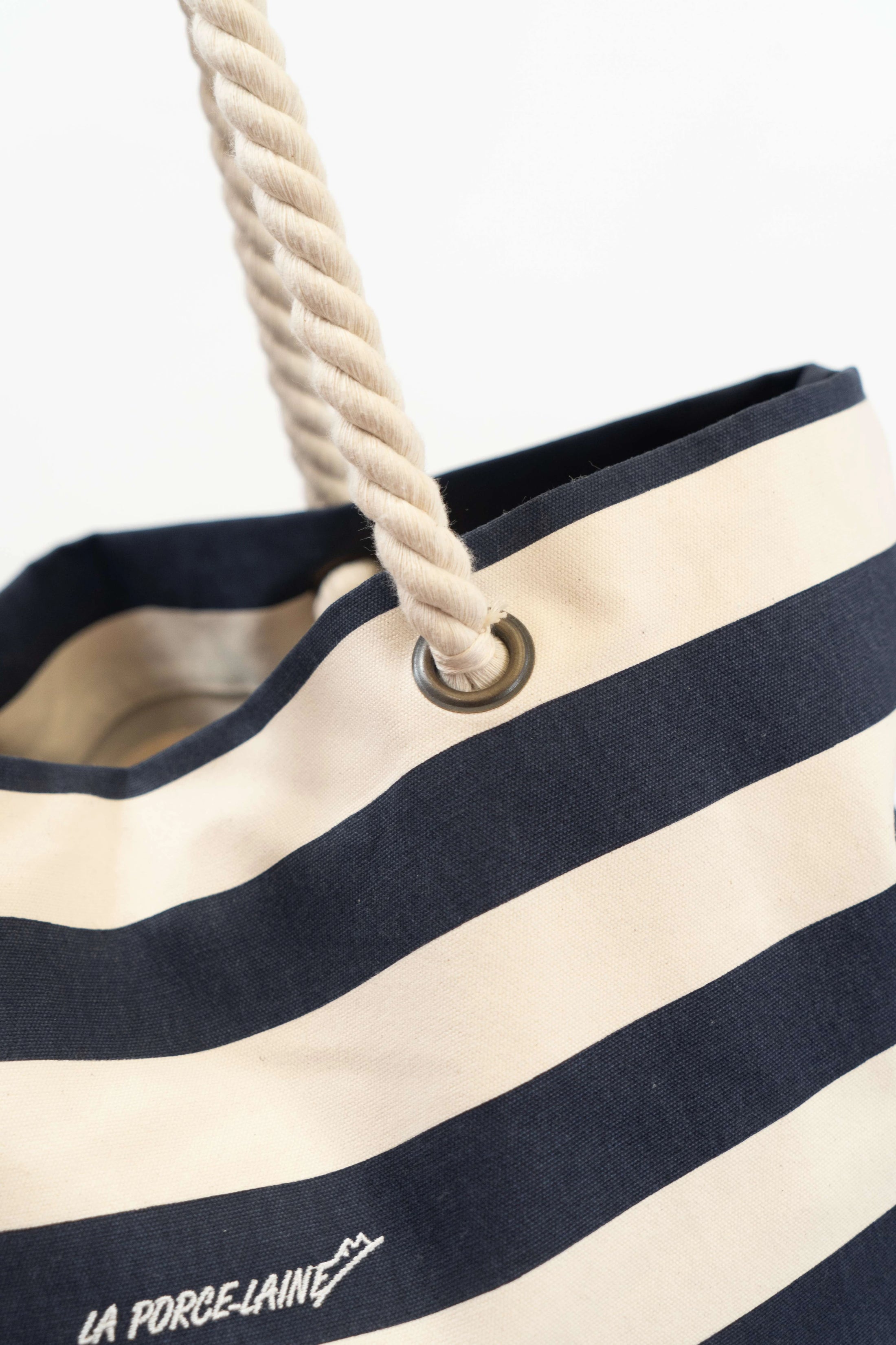 Sac de plage rayé