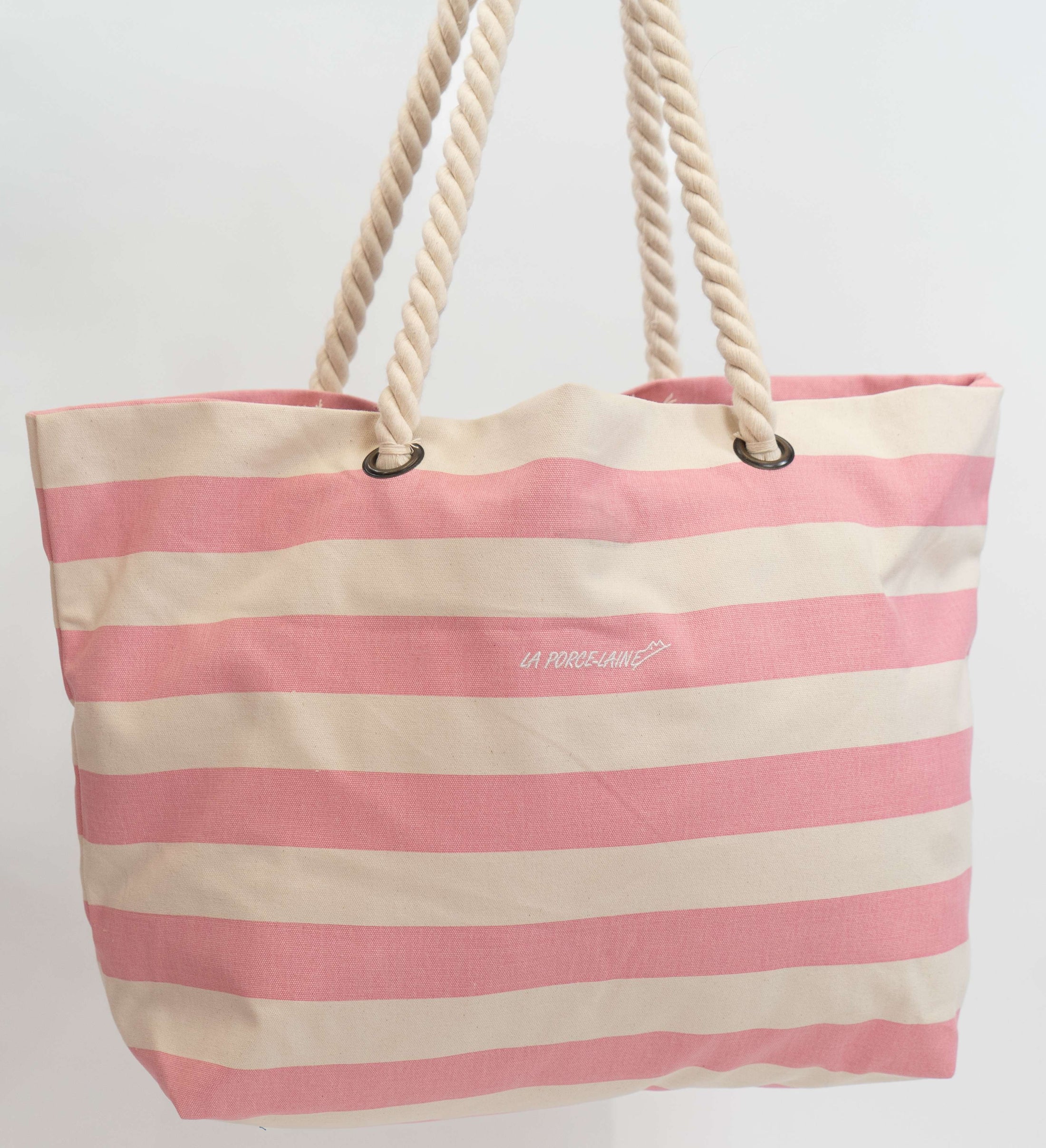 Sac de plage rayé