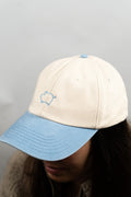 Casquette délavée bi-color