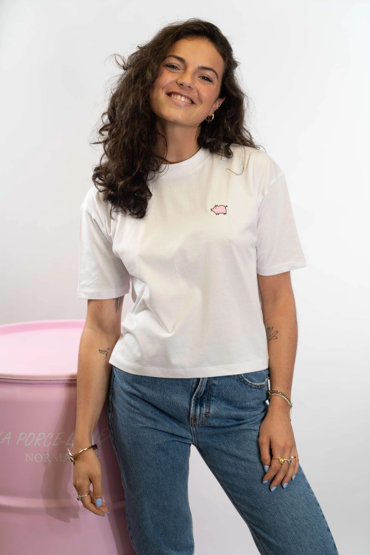 Tee shirt femme oversize