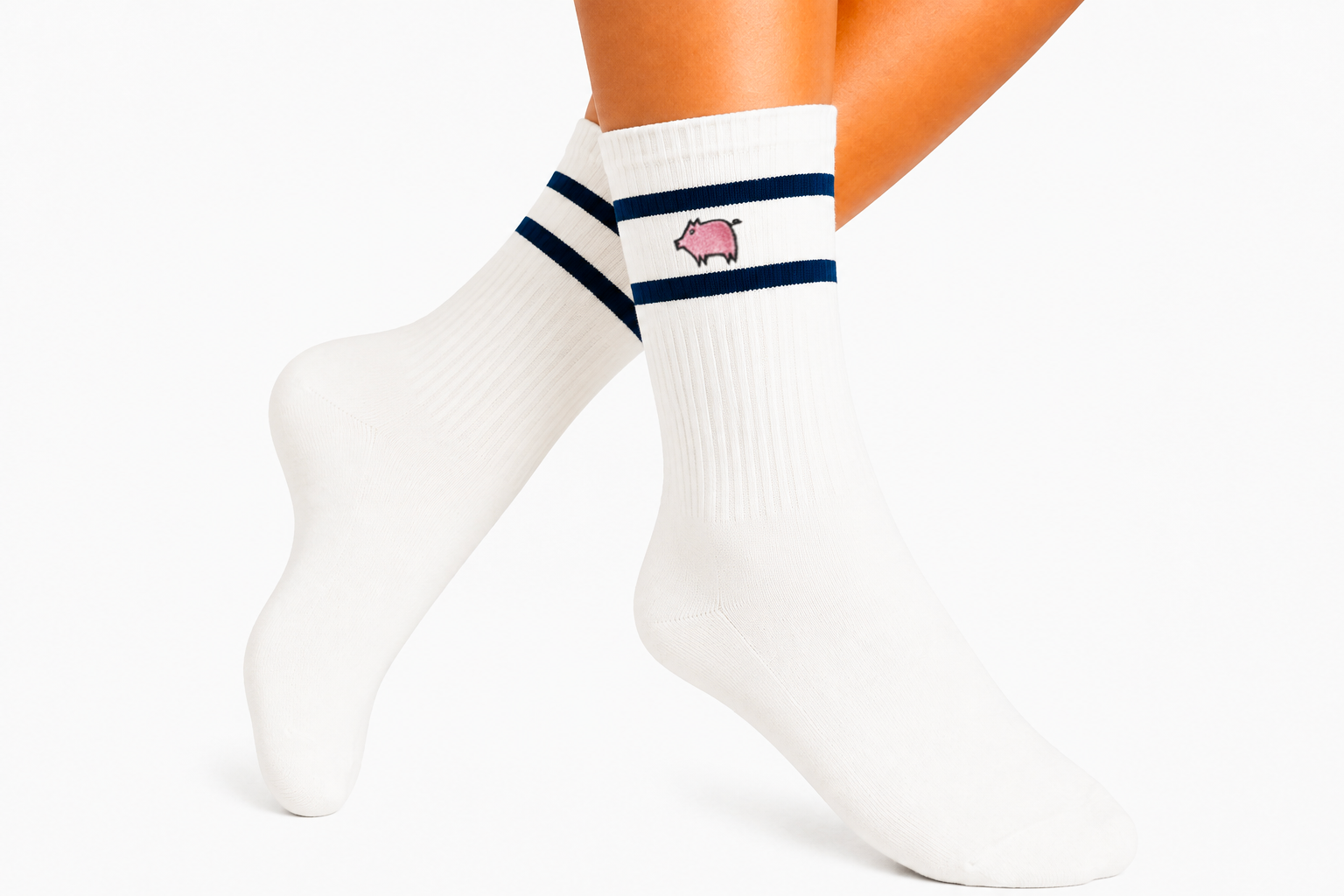Thigh-high socks
