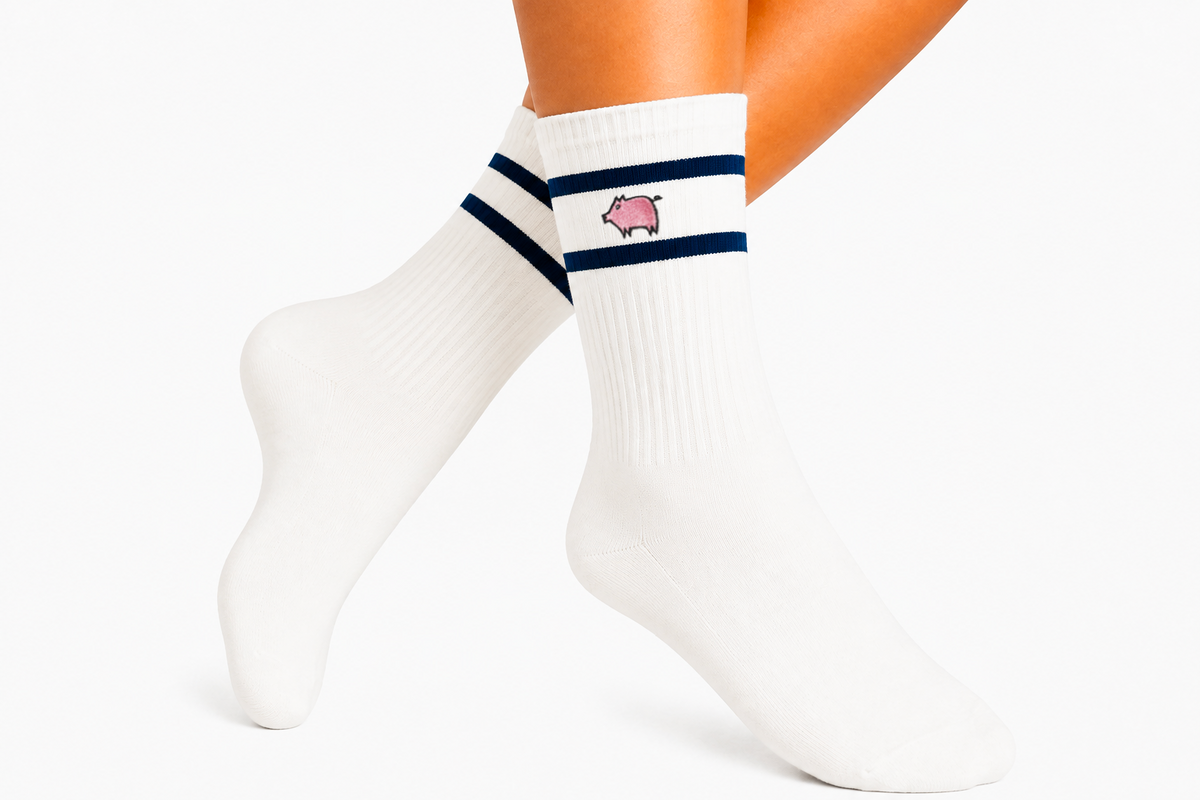 Thigh-high socks