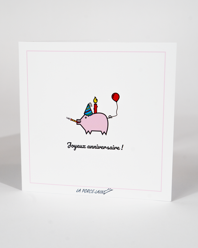 The birthday card